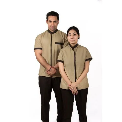 hospital brown housekeeping uniforms