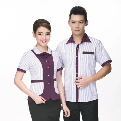 voilet housekeeping shirts